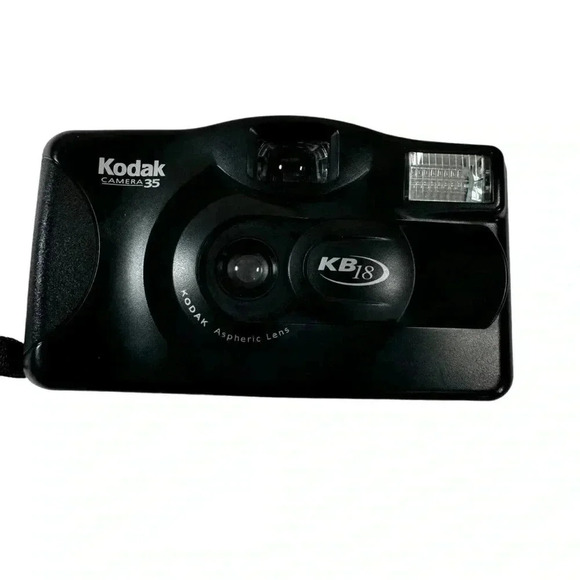 Vintage Kodak KB18 Point & Shoot 35mm Film Camera Pocket - Untested For Parts - Picture 3 of 9